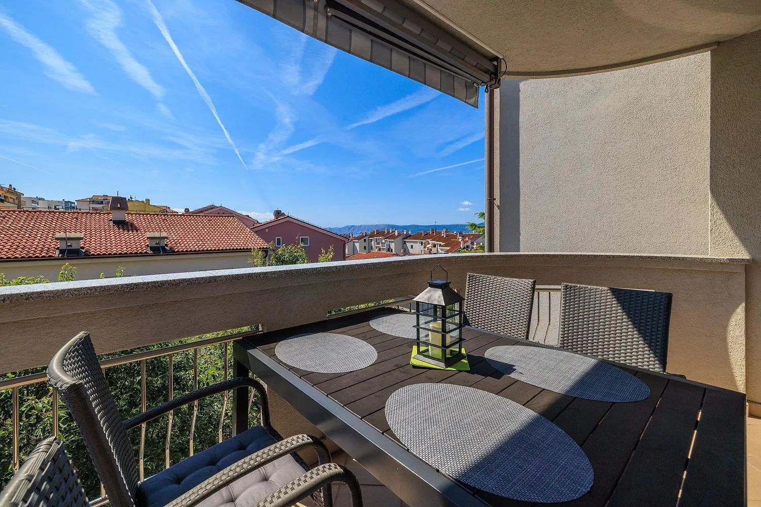 Helles Apartment In Neubausiedlung Nur 500 Meter Zum Strand Mit Meerblick, Waschmaschine Crikvenica