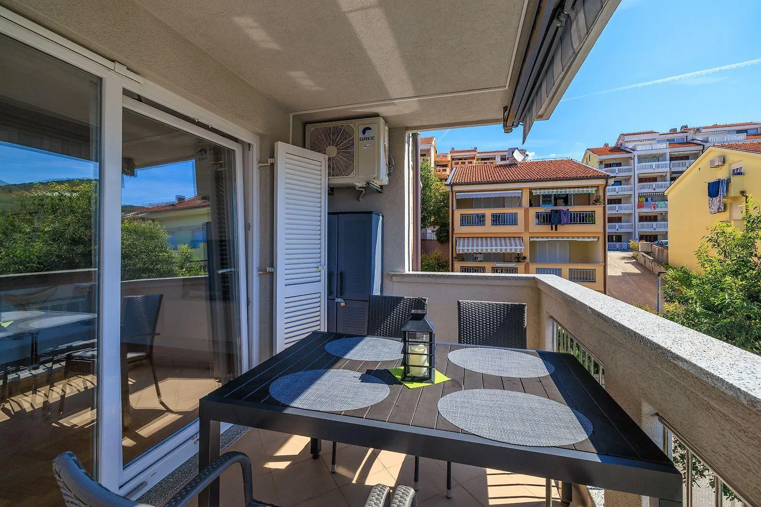 Helles Apartment In Neubausiedlung Nur 500 Meter Zum Strand Mit Meerblick, Waschmaschine Crikvenica 0*,