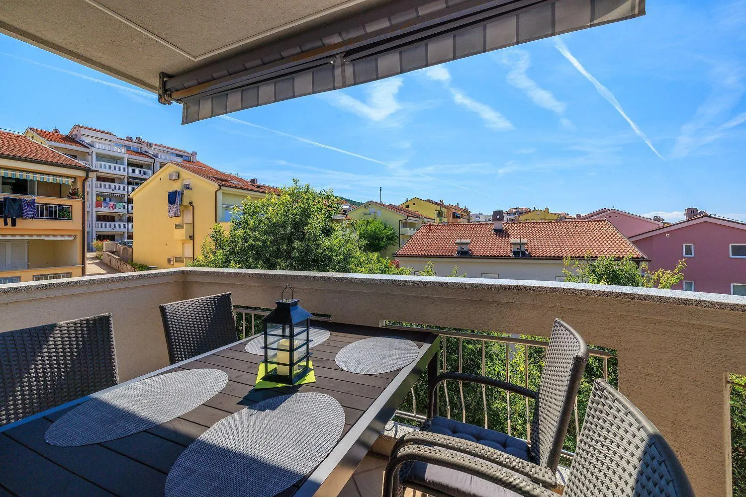 Helles Apartment In Neubausiedlung Nur 500 Meter Zum Strand Mit Meerblick, Waschmaschine Crikvenica