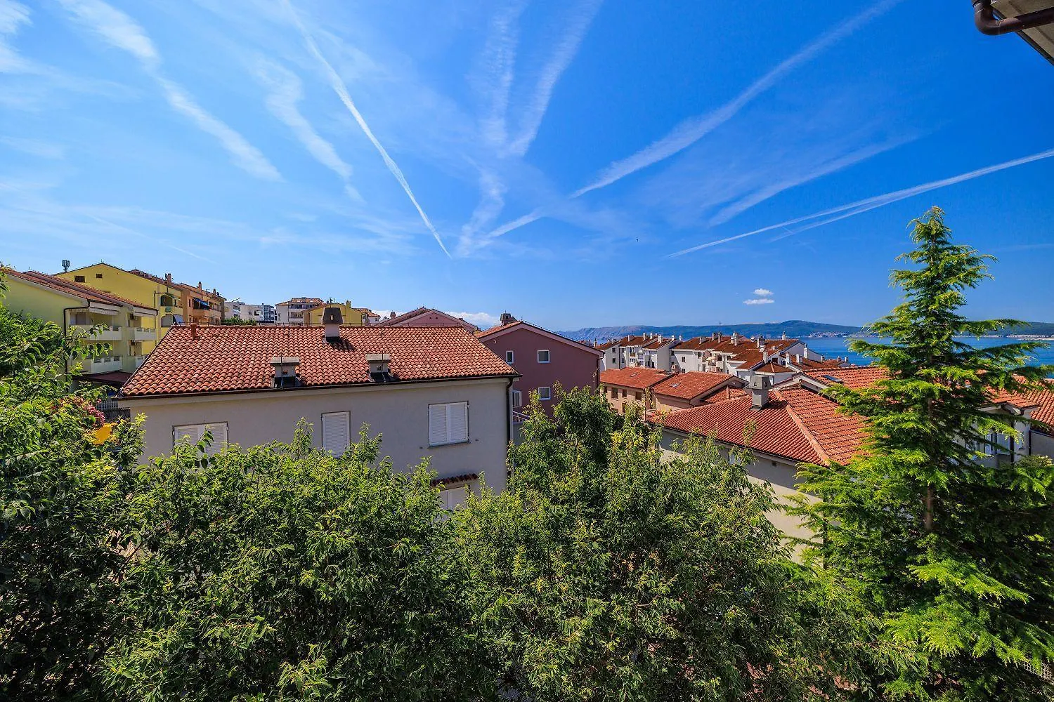 Helles Apartment In Neubausiedlung Nur 500 Meter Zum Strand Mit Meerblick, Waschmaschine Crikvenica 0*,
